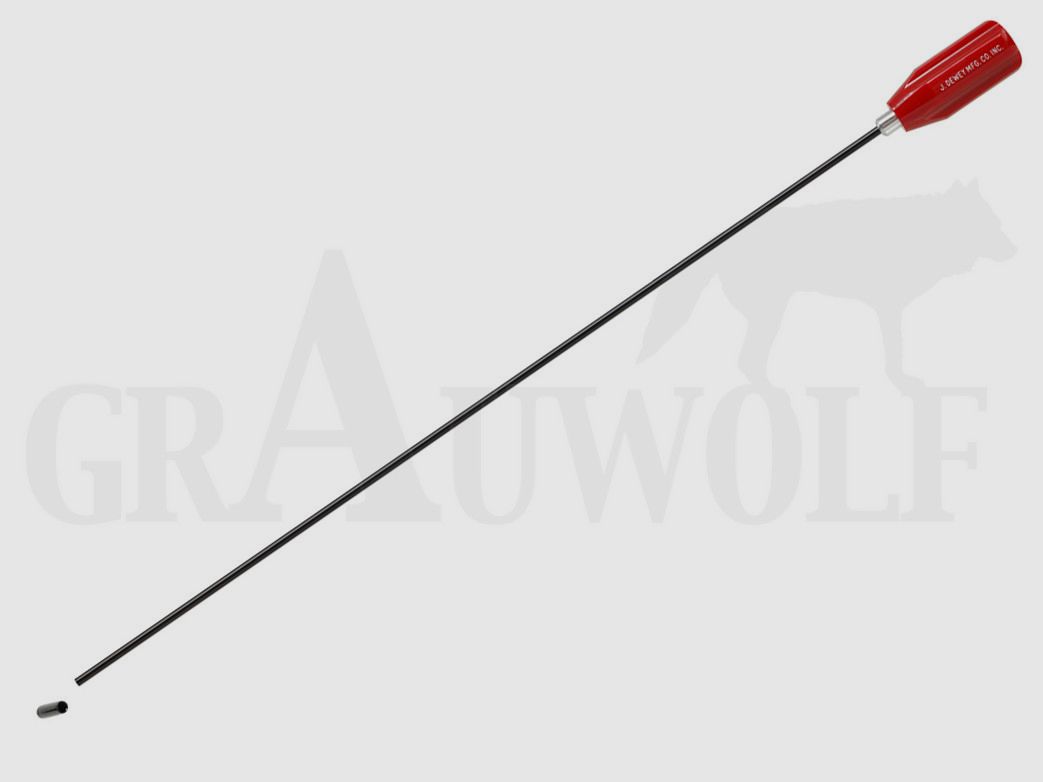 Dewey Tige de Nettoyage pour Fusils Filetage Interne 6/40 Calibre .20, longueur 97 cm