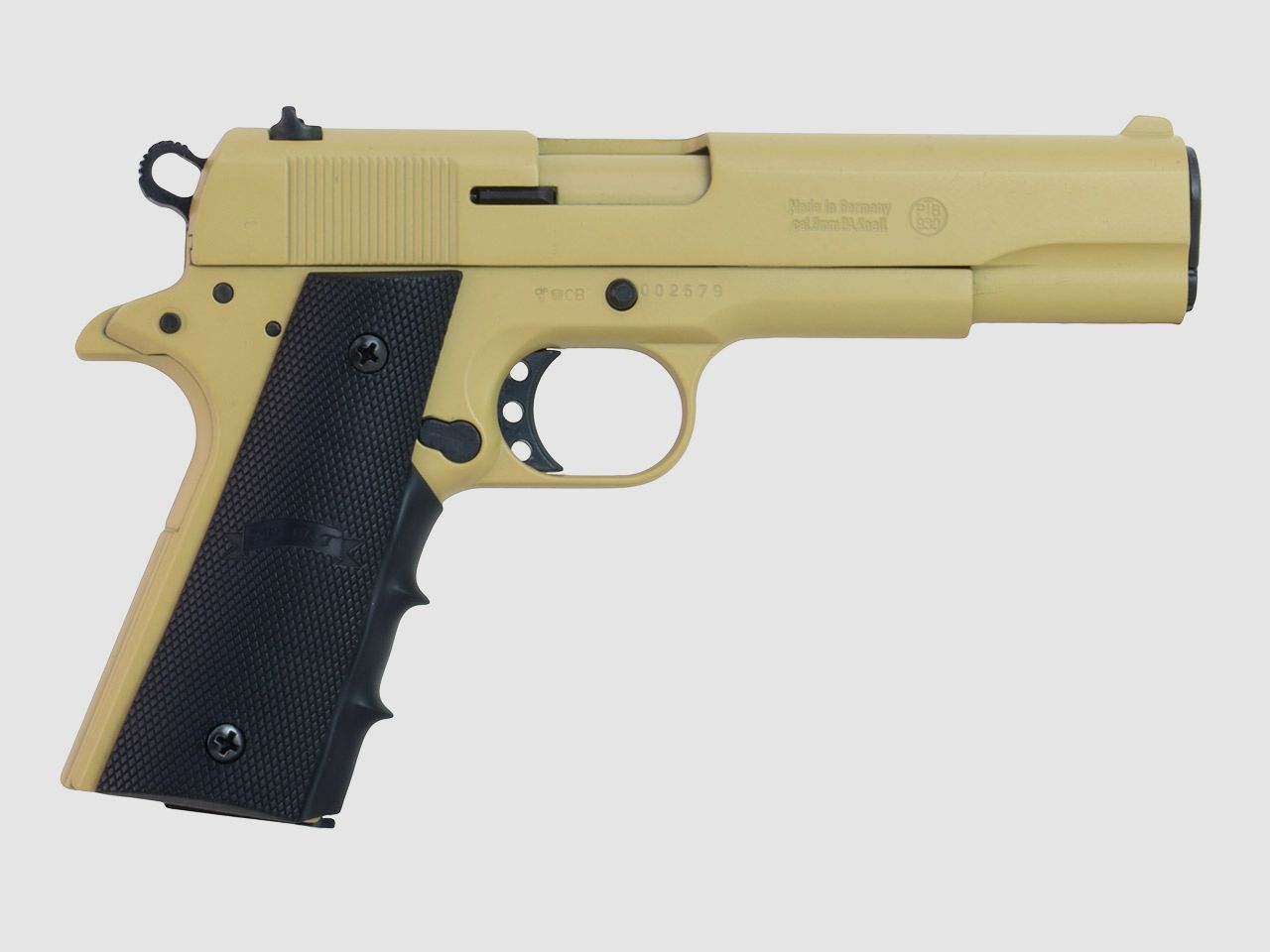 Schreckschuss Pistole Melcher Colour Concept ME 1911 Sport sand Kaliber 9 mm P.A.K. (P18)