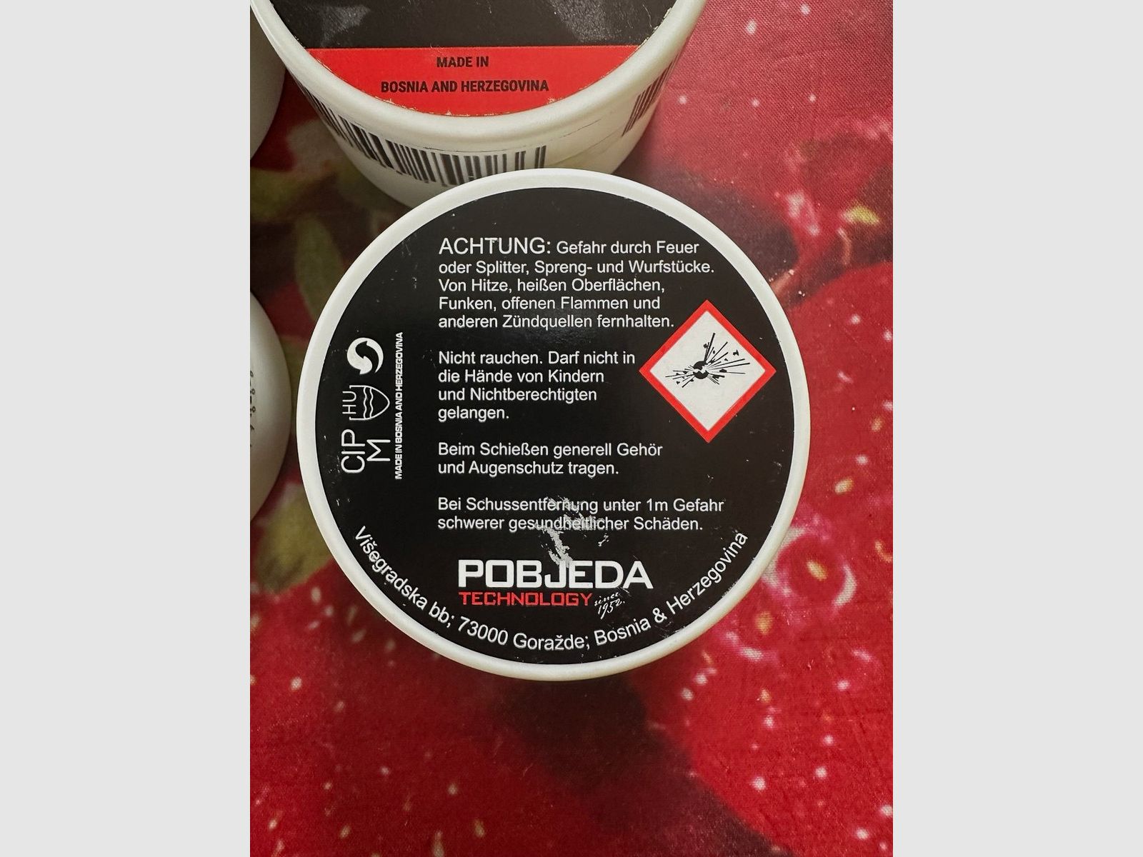 Blank ammunition ShootClub Pobjeda 9mm R.K. 200 shots [PICKUP ONLY!]