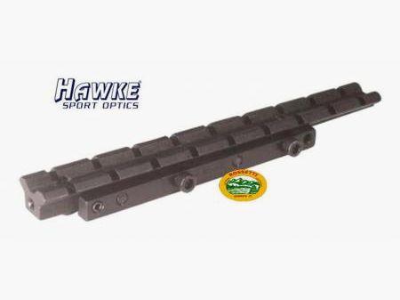 HAWKE slitta adattatore da scina 11 a weaver inclinabile con prolunga 22404