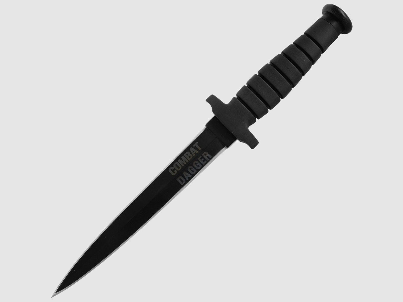 Combat Dagger schwarzer Dolch Stiefelmesser