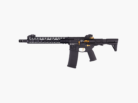 GP R15 FREYA ALPHA Full Skeleton PDW 13" gen.2 M-LOK Czarny/Złoty S-AEG Wolne od 18 lat -F- | Delta Armory