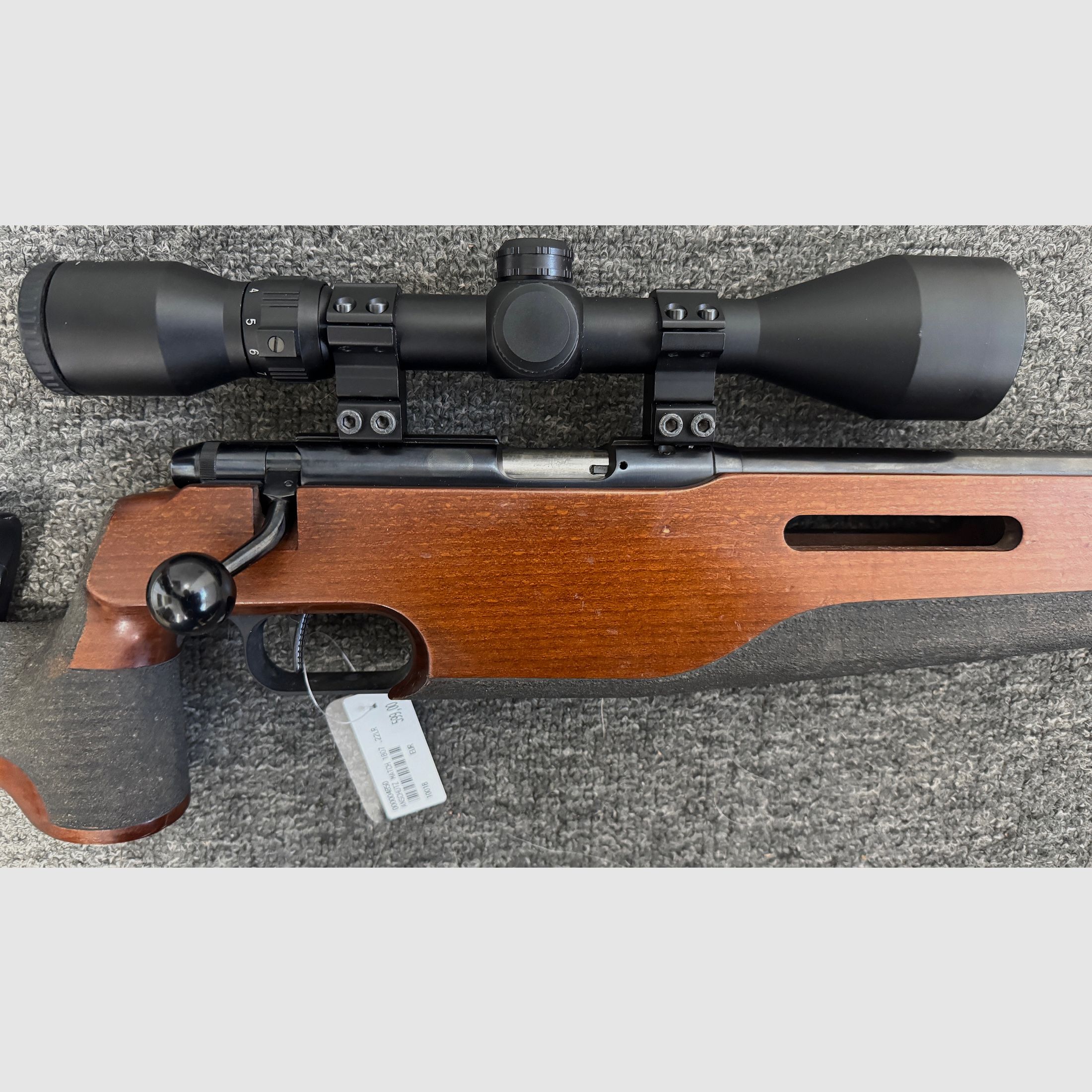 Anschütz Match Mod. 1807 .22 lfb. + ZF 3-9x50E