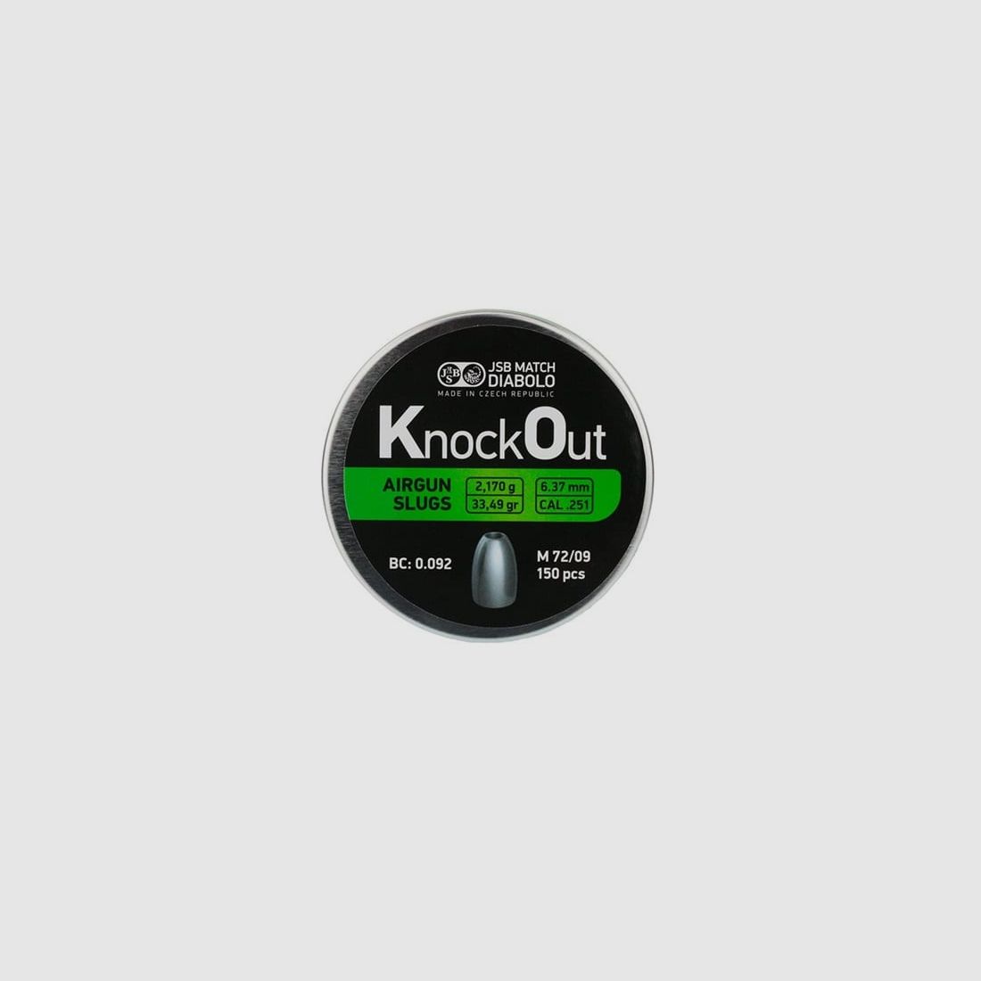 JSB Knock Out Slugs 6,35 mm