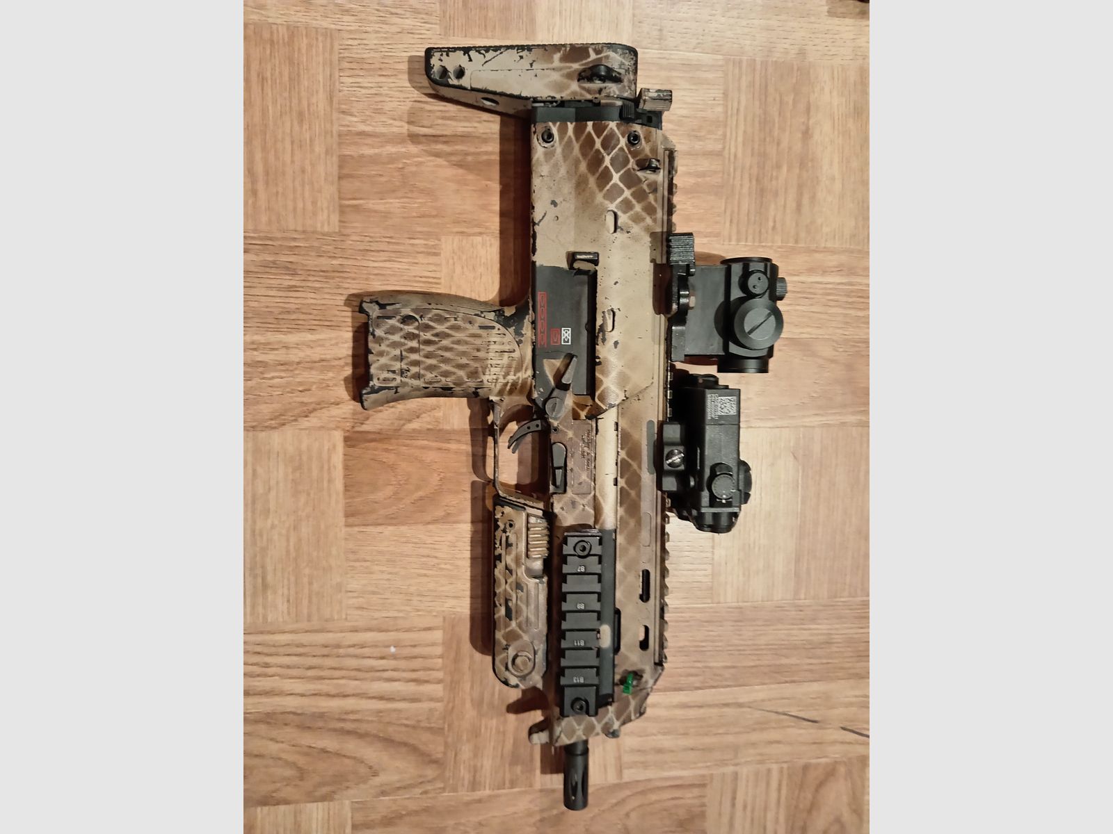 Airsoft MP7 GBB avec HPA