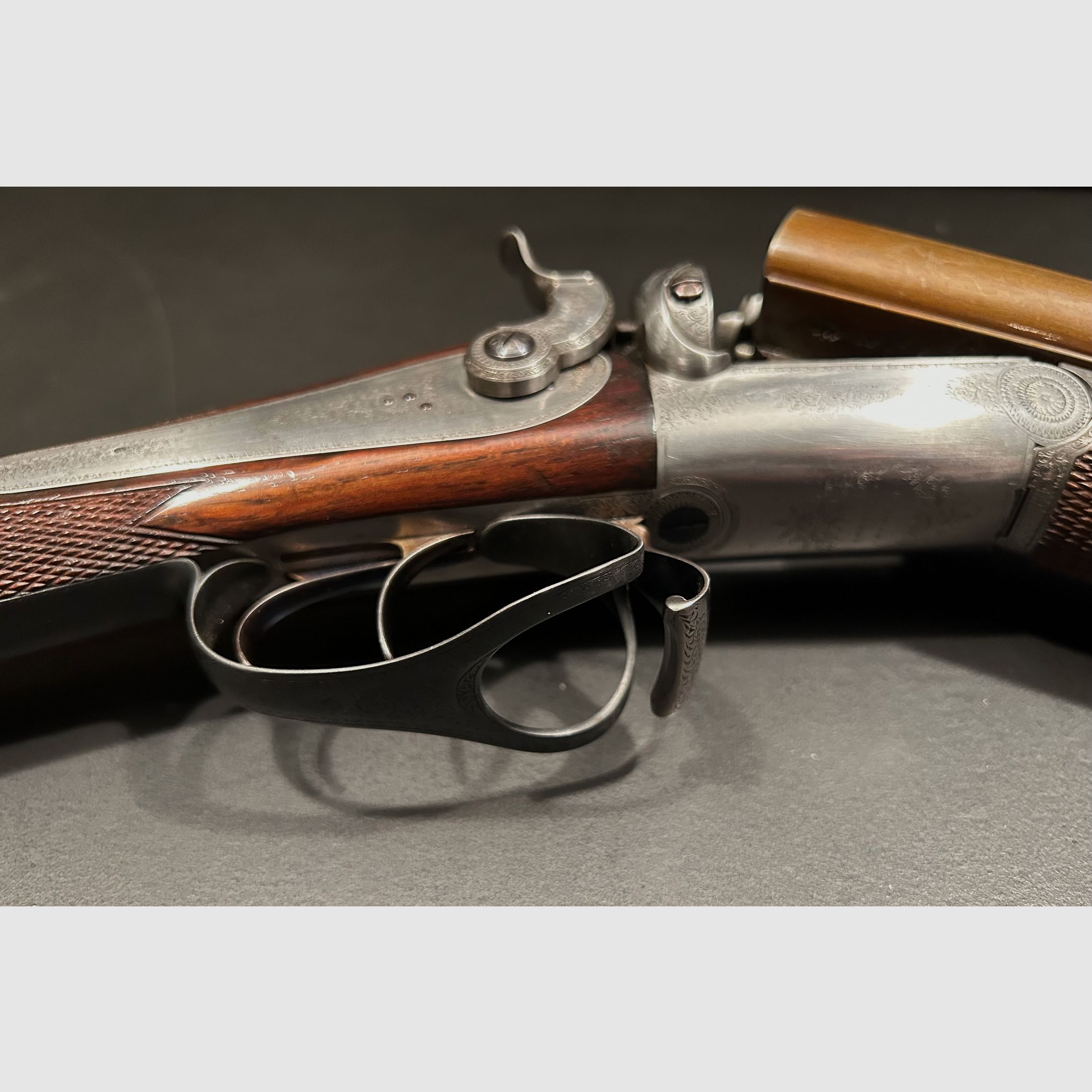 Purdey & Son double-barrel shotgun 12/65 - historical hunting weapon