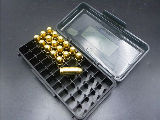 Aufbewahrungsbox Frankford für 50 Patronen Kal.10mm-45ACP-357Sig-40S&W (508)