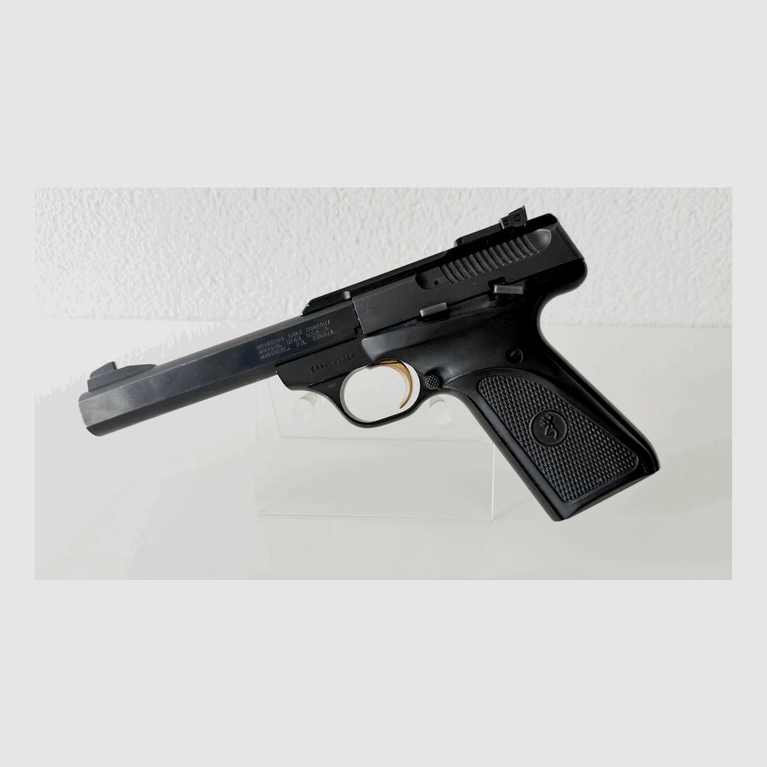 Browning Buck Mark met gouden trekker .22lr, afbeelding 1 van 4