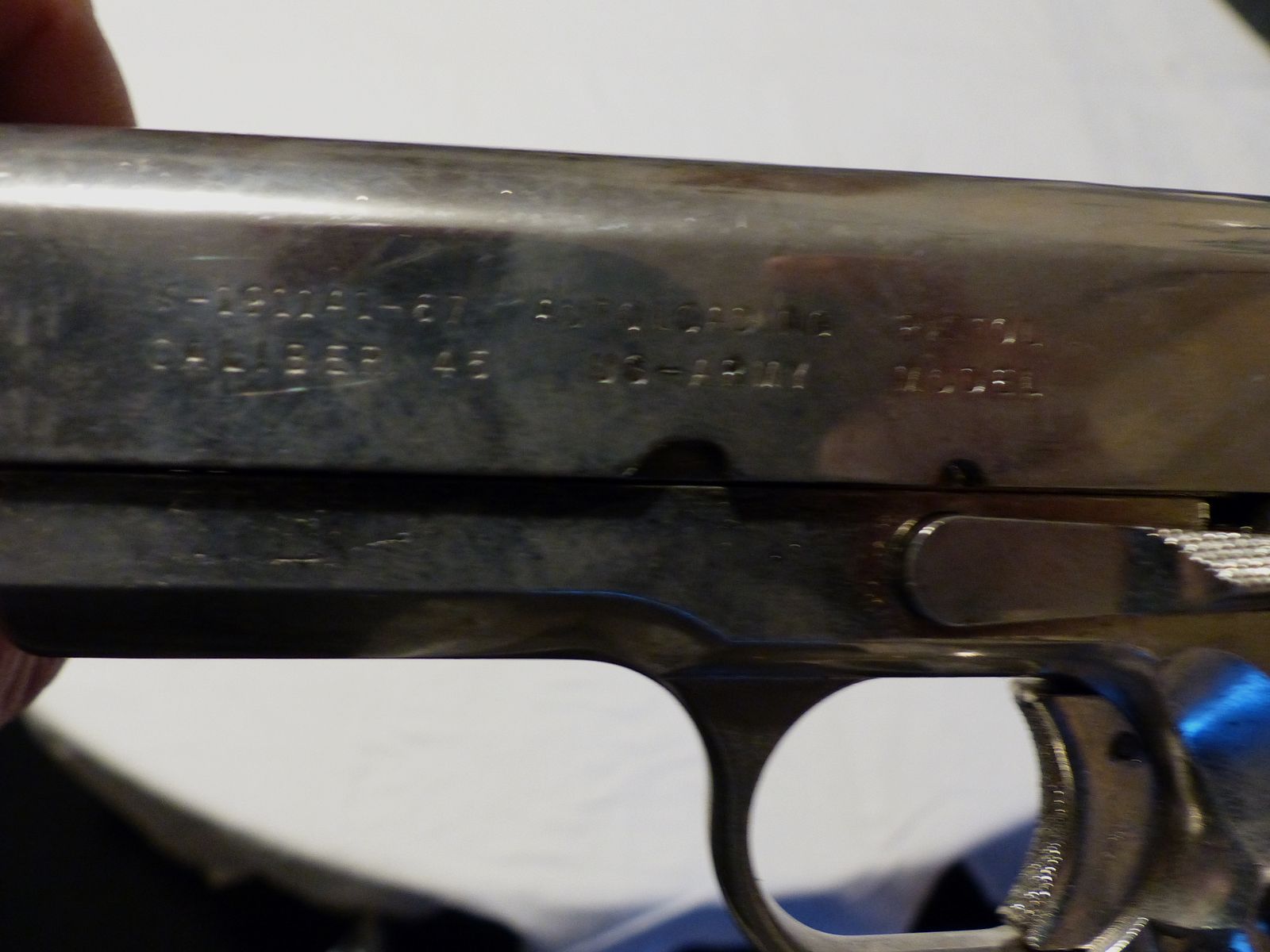 Colt Government Pistole M-1911A1-67 Cal. .45 ACP RMI Japan Vollmetall Deko 70er