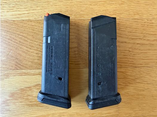 2x Magpul PMAG Magazin Glock 19 und 49