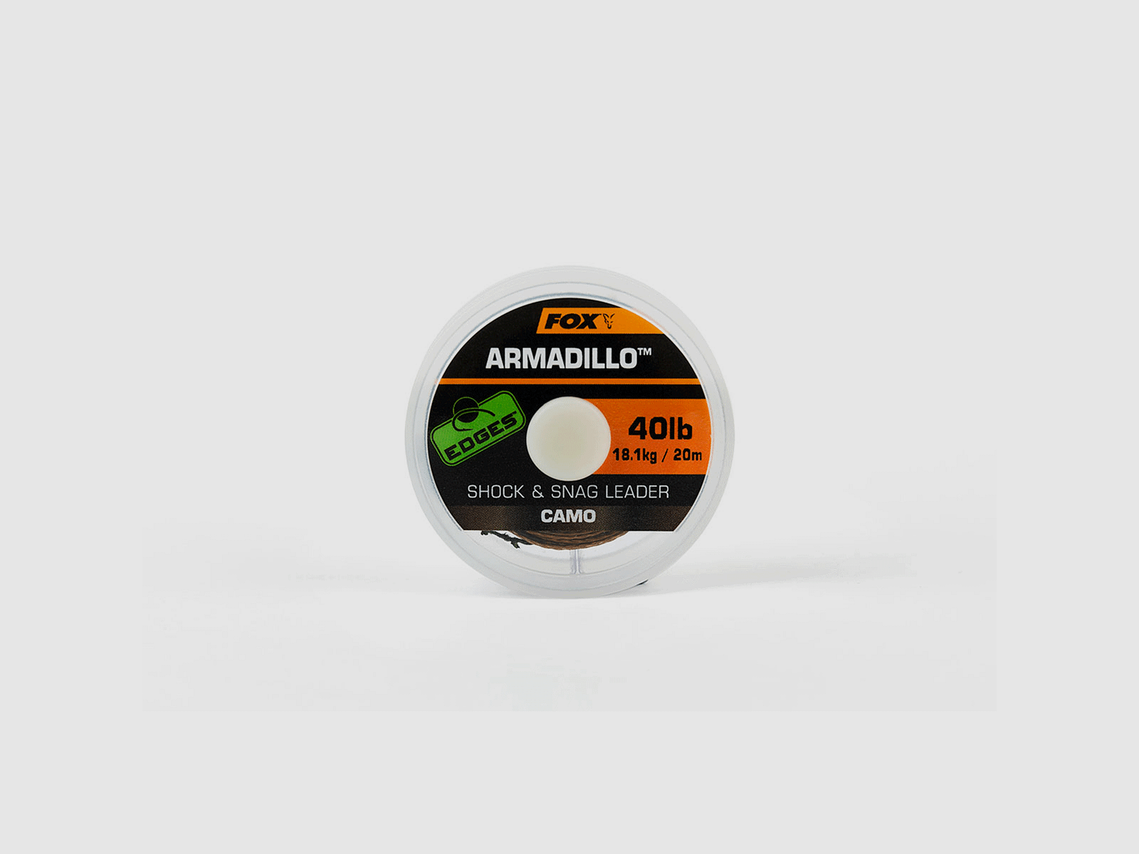 FOX – EDGES CAMO ARMADILLO 40lb 18.1kg / 20m PRZYWÓD I ZACZEP, zdjęcie 1 z 2