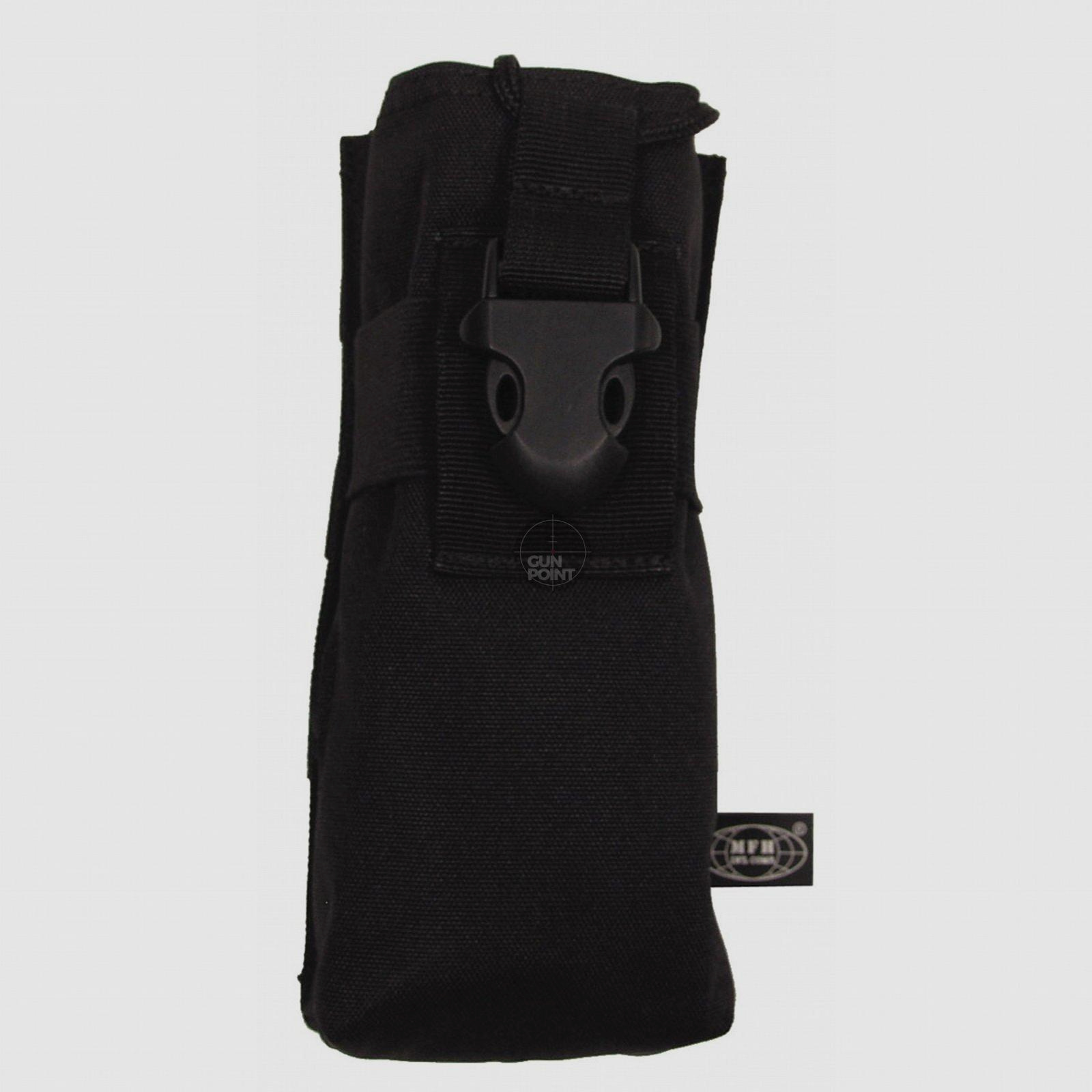 Funkgertetasche, "MOLLE",schwarz