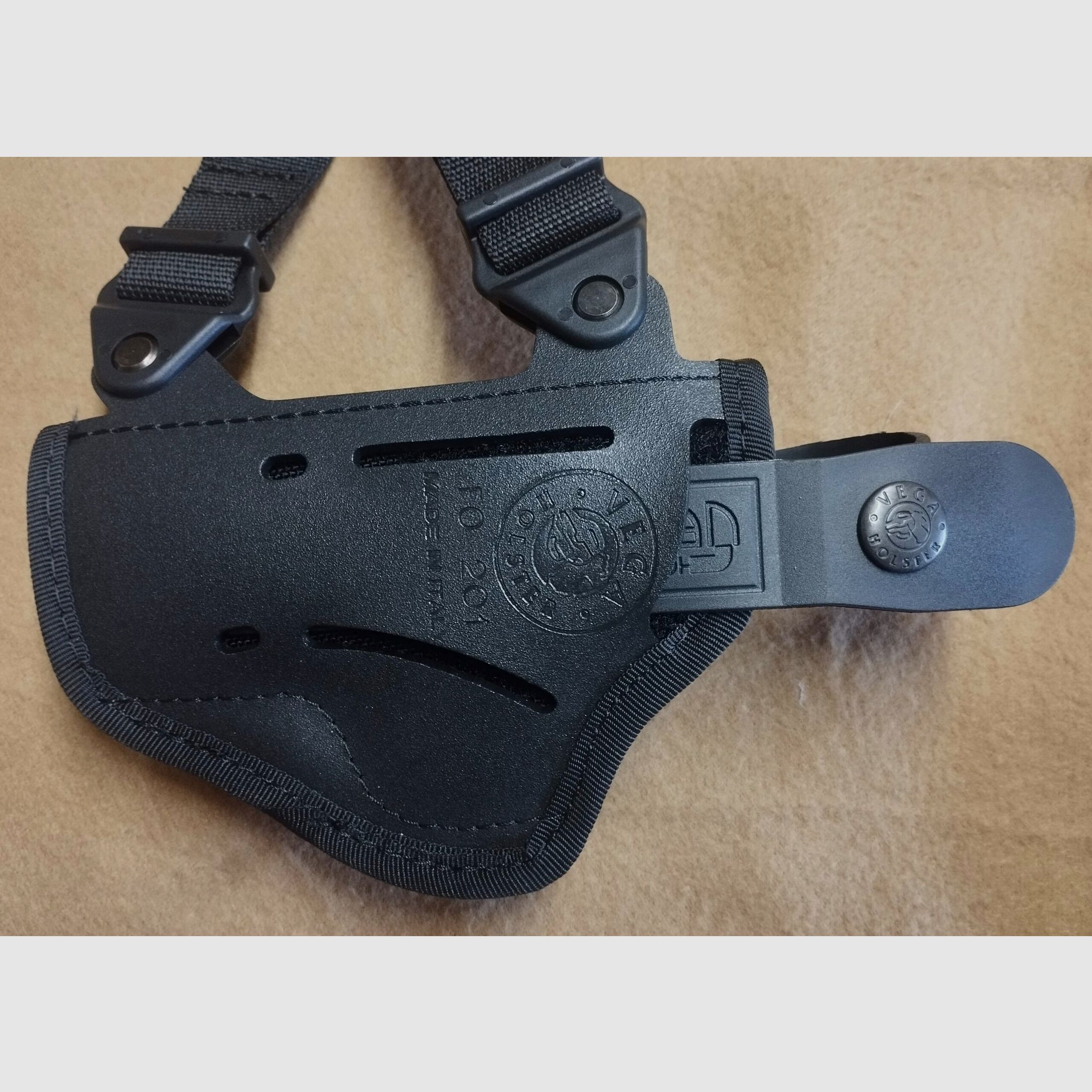 Unterarm- und Seitenholster für Beretta 81/84 Vega Cordura Schwarz, Bild 3 von 8