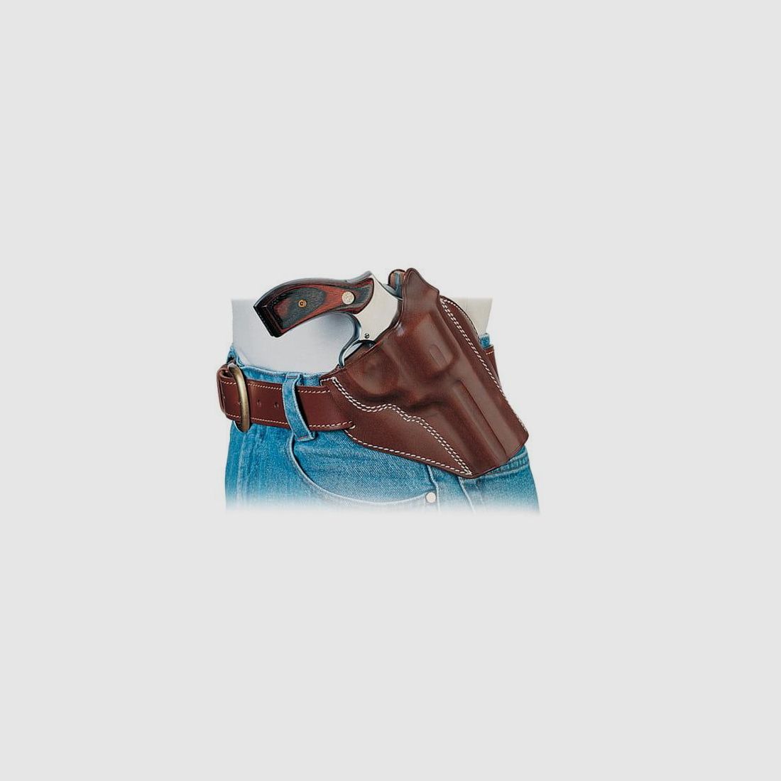SICKINGER Holster (Leder) f. Colt 1911 A1 5'' LINKS 63418Li-CD Lightning braun