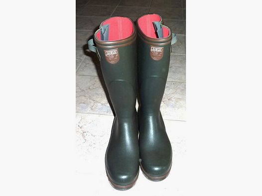 AIGLE Gummistiefel Parcours 2 Iso in grün - Größe 47