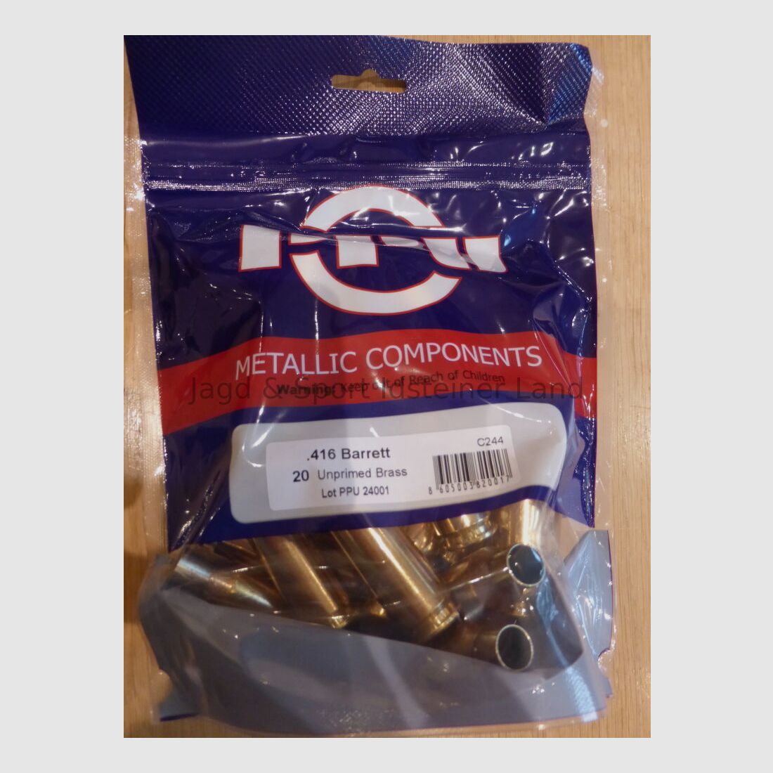 PPU -Prvi Partizan- 20 douilles sans amorces / Douilles sans amorce