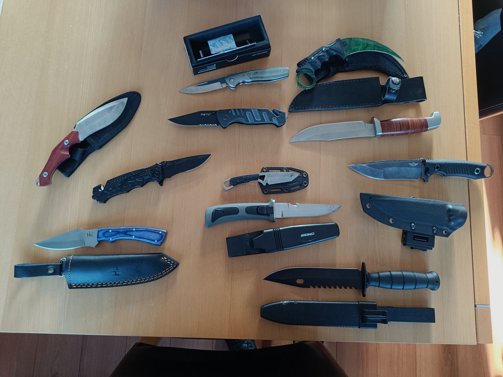 knife collection
