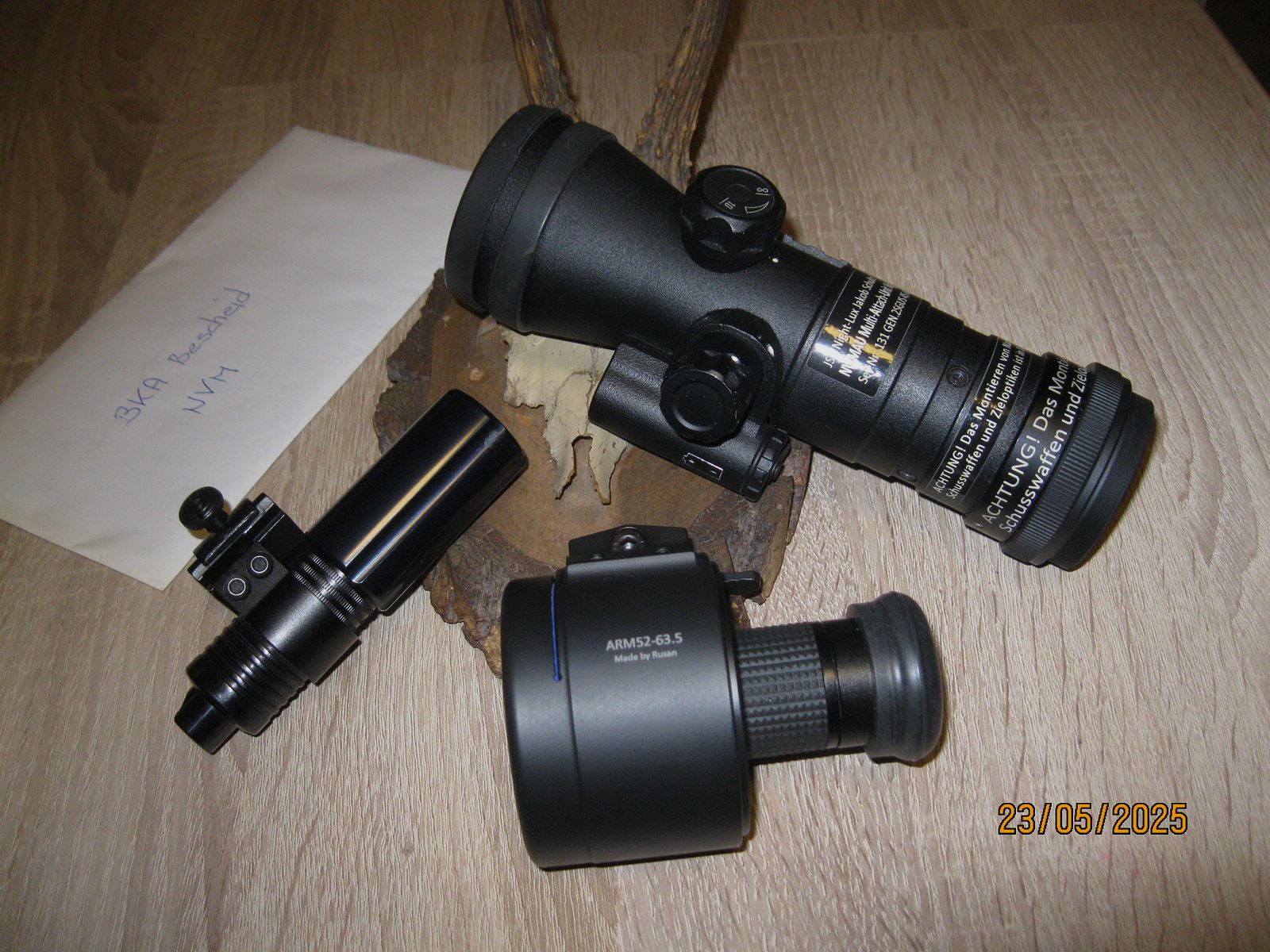 Nachtsichtgerät Nightlux NV Mau gen 2+ ONYX schwarz/weiß.