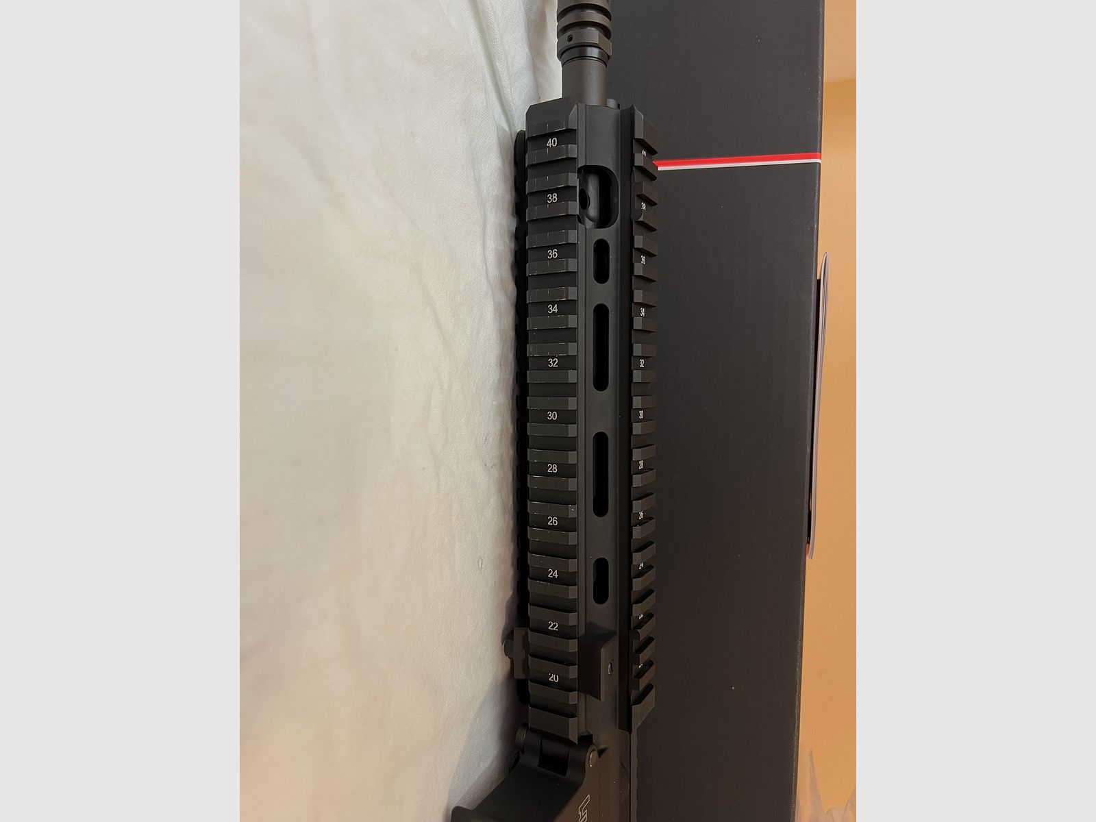 Umarex VFC Heckler & Koch HK416 A5 Airsoft Vollmetall Gas-Blow-Back 6mm BB nero - Generazione 3 nuovo leggermente graffiato handguard NP 650€