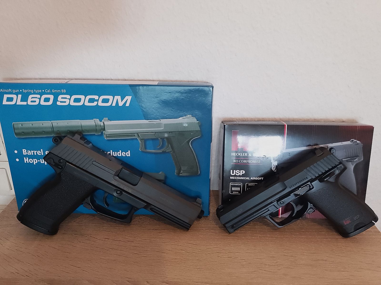 HK USP & DL Socom Federdruck 6mm