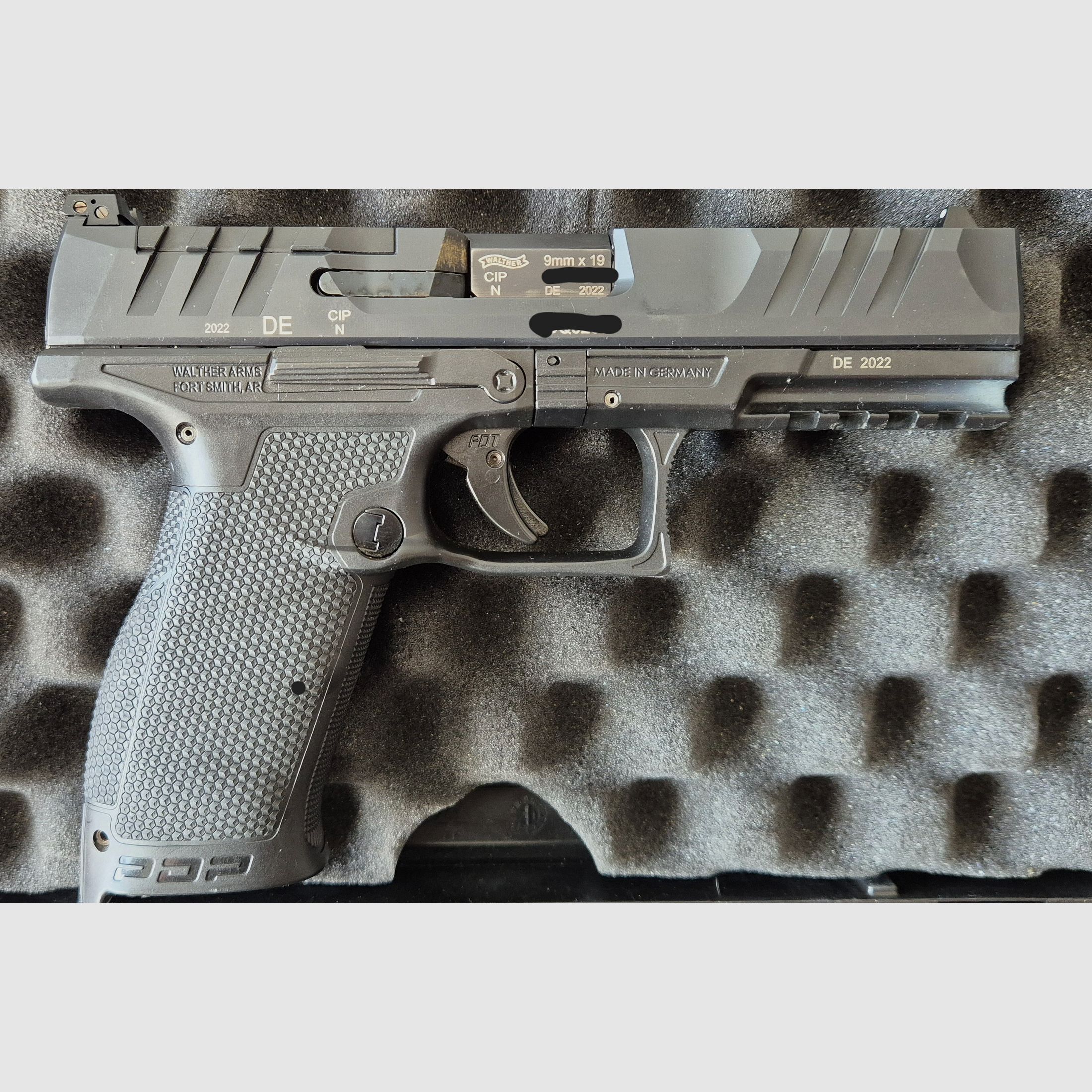 WALTHER PDP 4.5 OR WRAZ Z PODPARCIEM STOCK i wieloma akcesoriami, zdjęcie 2 z 12