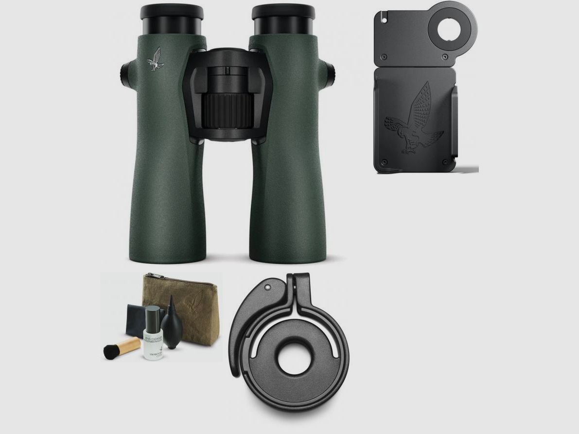 SWAROVSKI OPTIK Swarovski NL PURE 10x32 Grün Expertenpaket Safari