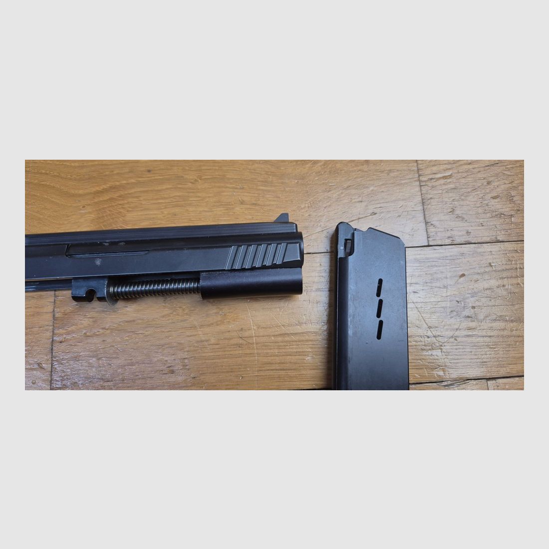 Umrüstung für Tanfoglio-Pistole – Modell 1911 Witness Custom – Kal. .22LR – Komplettset Lauf + Verschluss + Magazin – Marke STI – 100% Stahl – TBE++, Bild 9 von 10