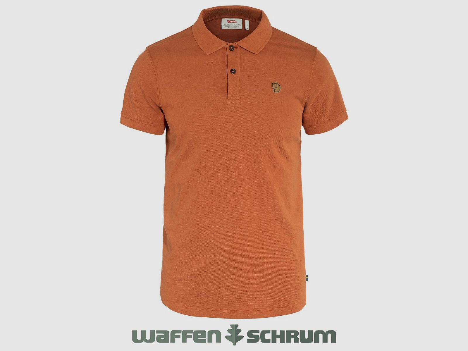 Fjällräven Polo-Shirt Övik Marrone Terracotta
