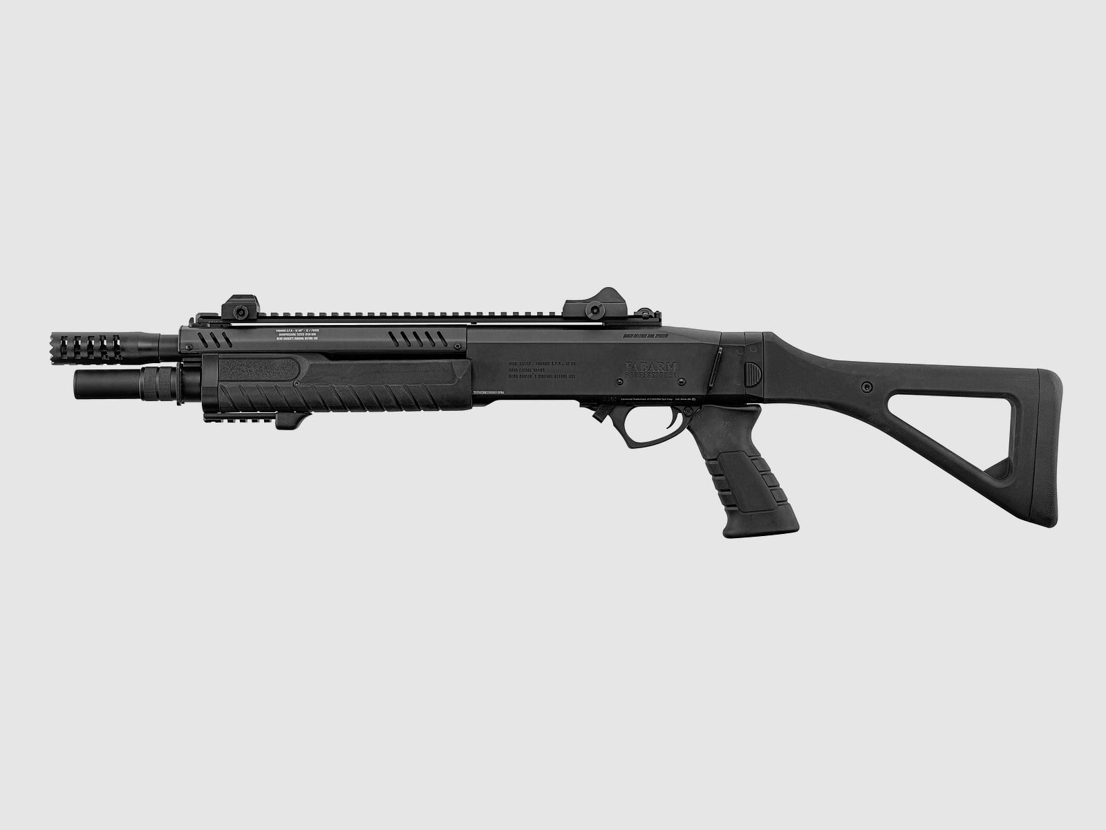 FABARM STF12 Compact black 6mm - Airsoft Gas Non BlowBack