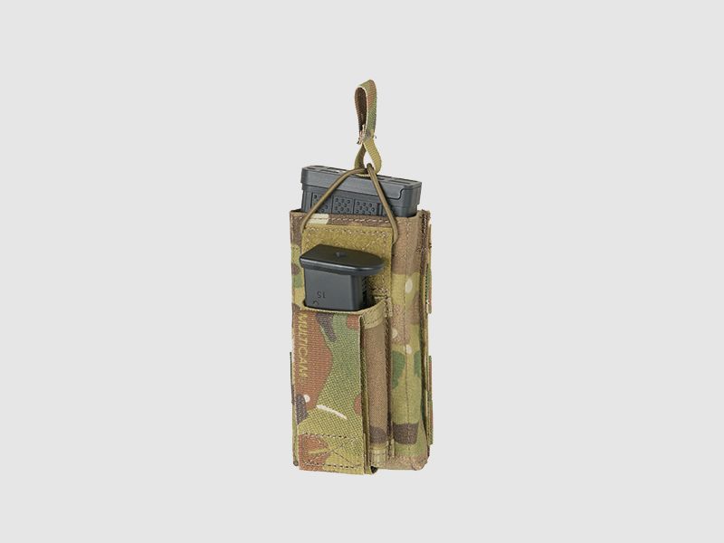 5.56/9mm Open Top Single Magazine Combo Pouch - Multicam [EM]