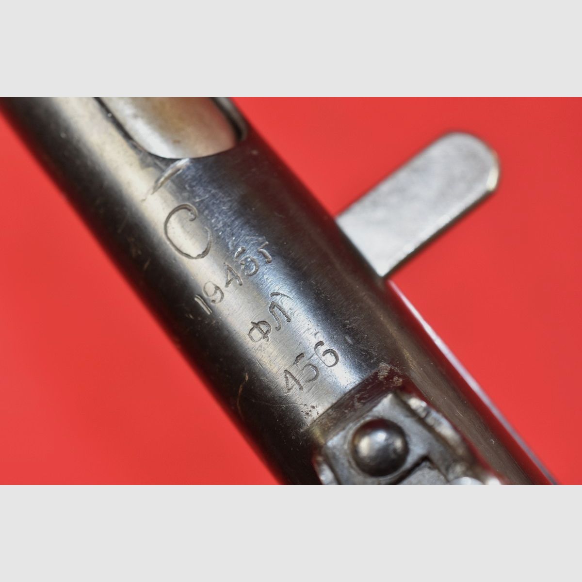PISTOLET MASZYNOWY PPS 43, ROK 1945 - POZBAWIONY CECH UŻYTKOWYCH, zdjęcie 18 z 26
