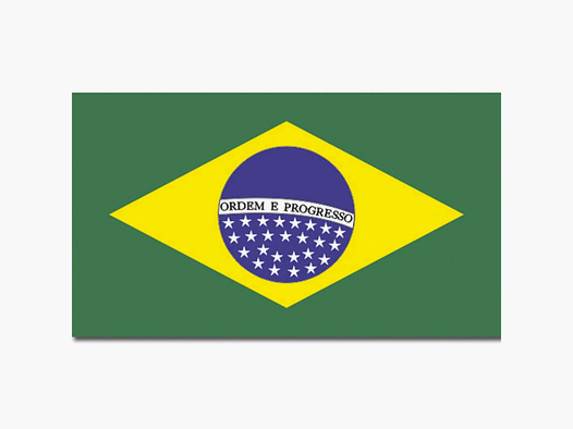 Unbekannt Flagge Brasilien