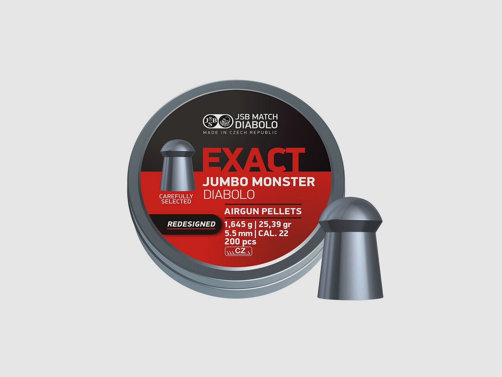 JSB EXACT JUMBO MONSTER DIABOLO 5,52MM 200ST. NEU