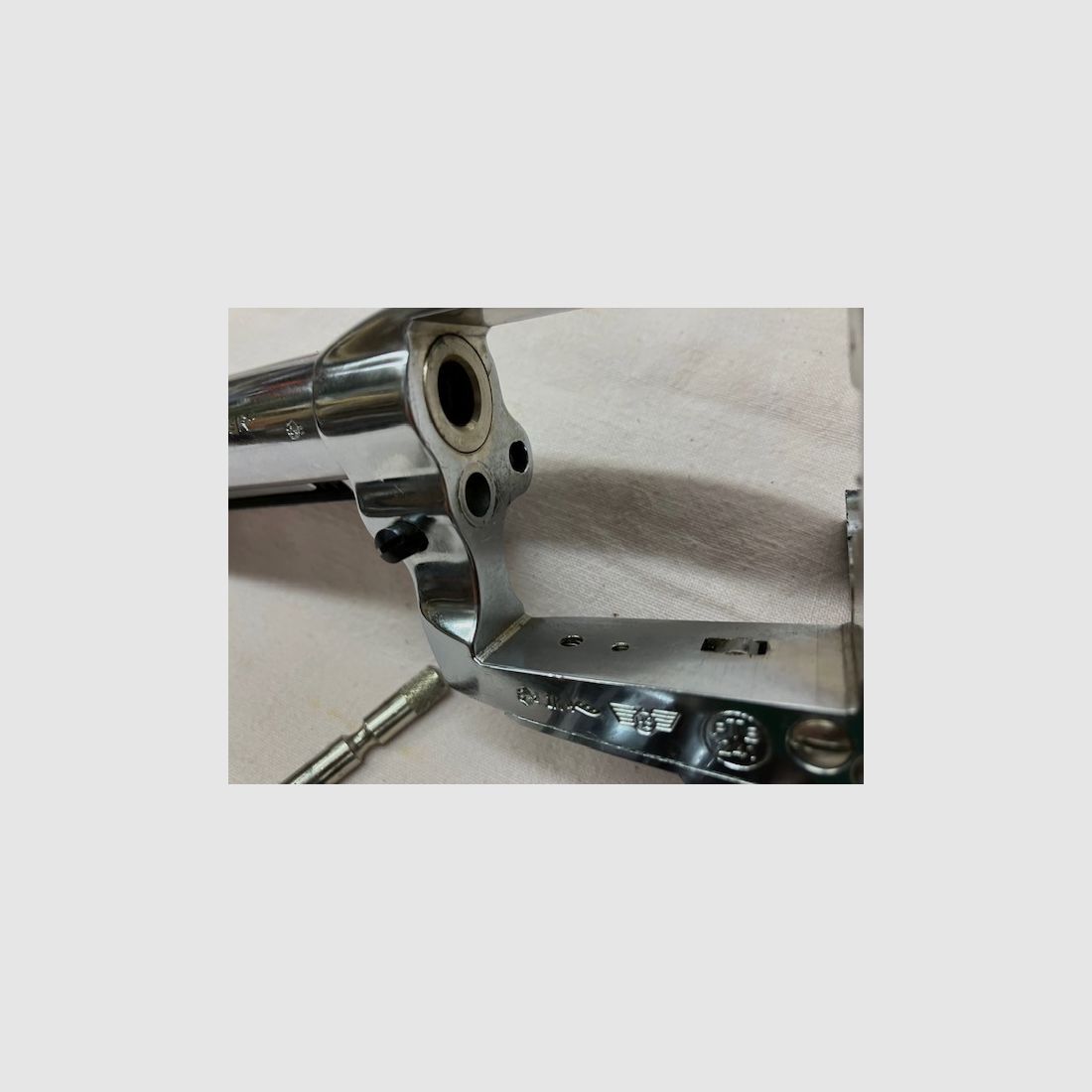 Texas Scout Frontier 9mm K, PTB Nr. 241 - Gunfighter Ausführung (kurze Ausführung) von H. Schmidt UNBENUTZT - TOP -