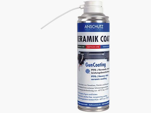 AHG-Anschütz Keramische Coat Spray 300ml Reinigingsaccessoires voor wapens