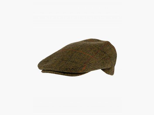 Czapka Jack Pyke płaska Tweed Brązowa