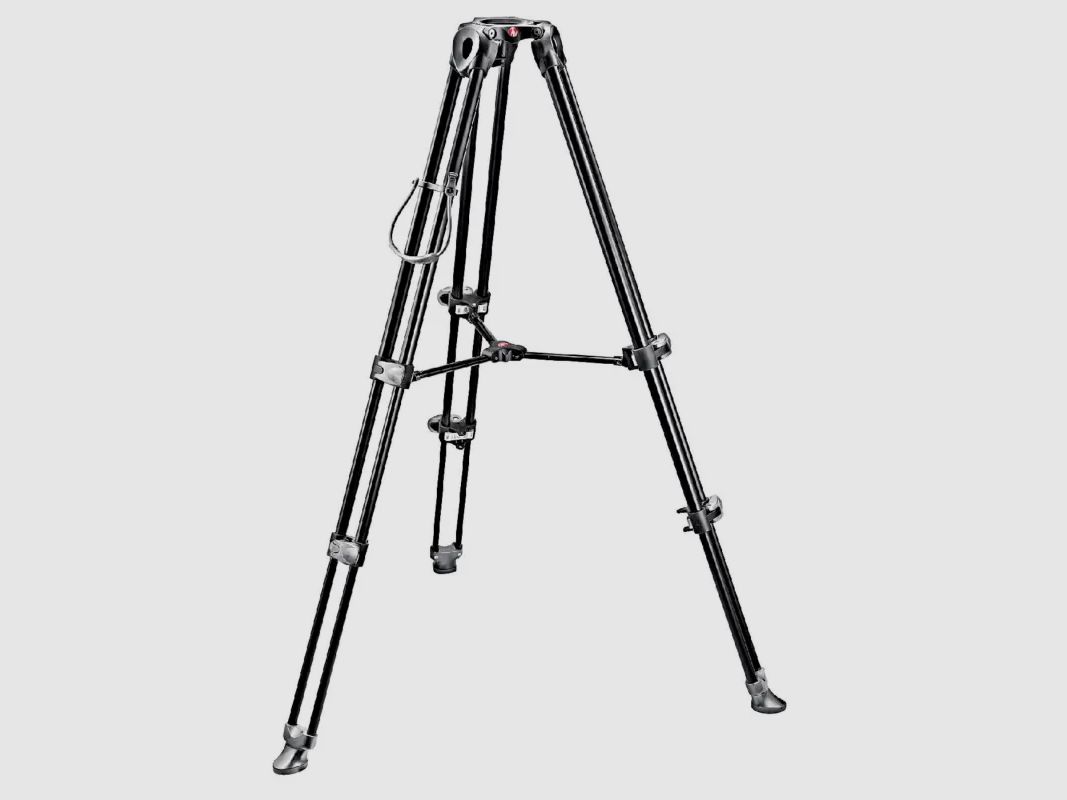 Videostatief MVT502AM. Dubbele poten. Voor semi-sfeer 60/75. Aluminium., afbeelding 1 van 5
