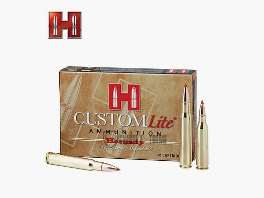 20 Munitions HORNADY Custom Lite 243 Win 87 Gr Sst