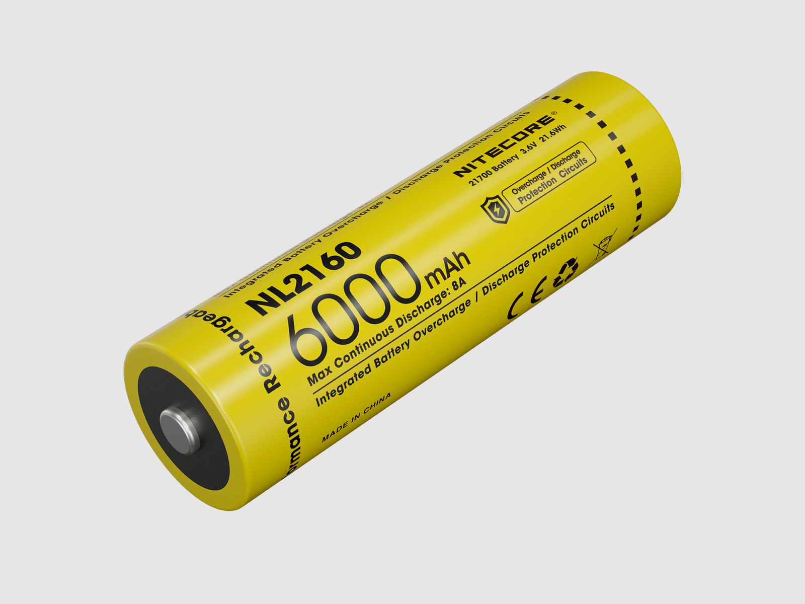 Nitecore Nitecore Li-Ion Battery Type 21700 6000mAh NL2160