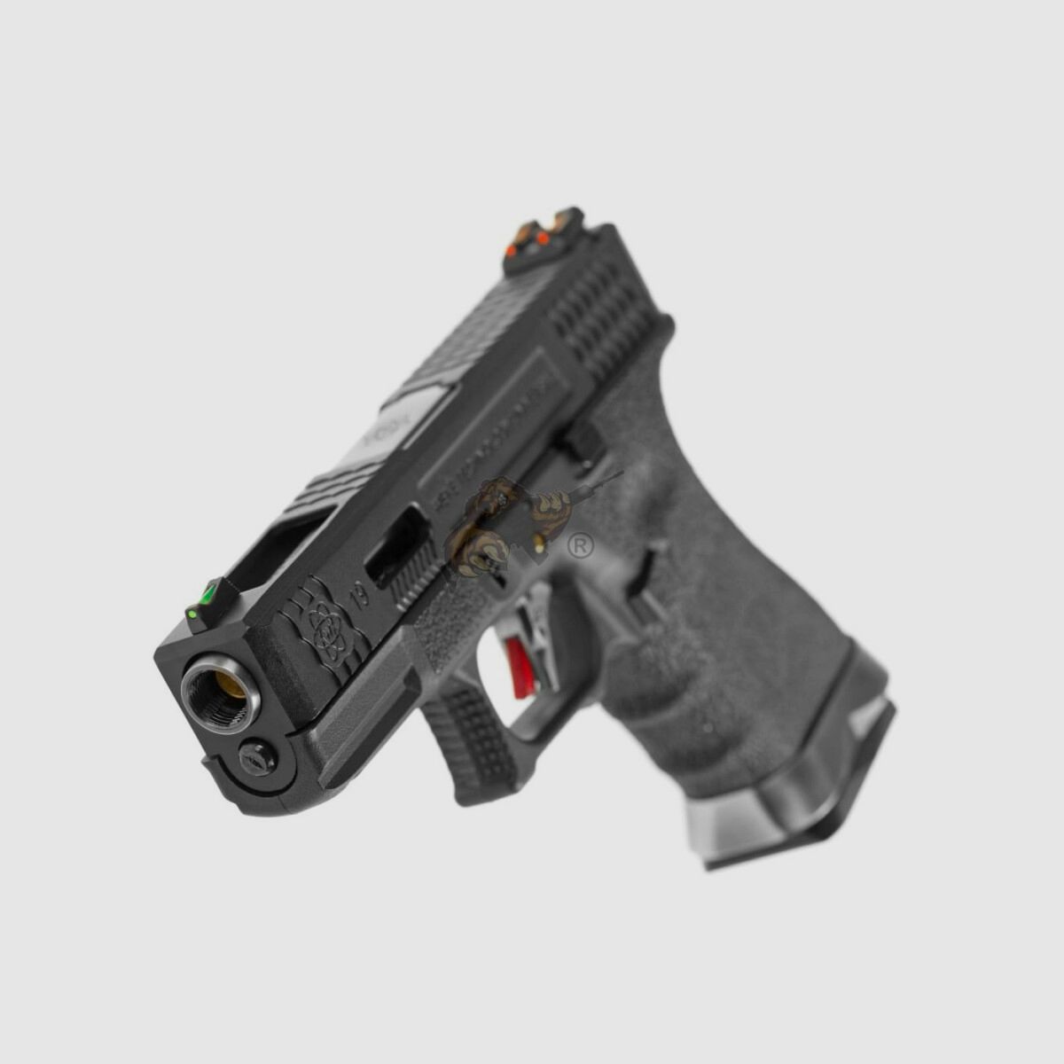 WE Custom 19 Metal Version Black GBB -F-