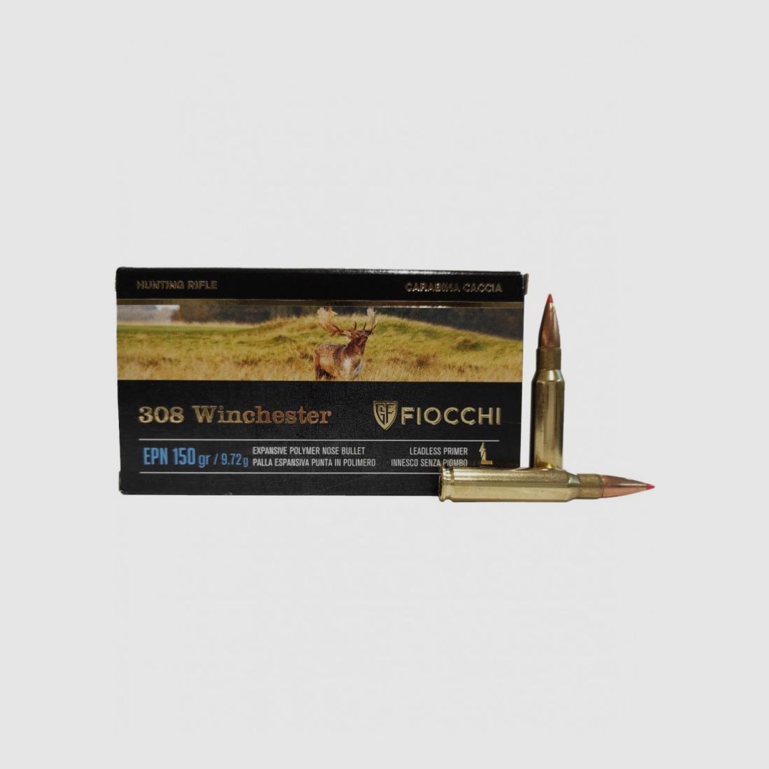 Fiocchi Patronen Kal. 308 Winchester SP 150 gr