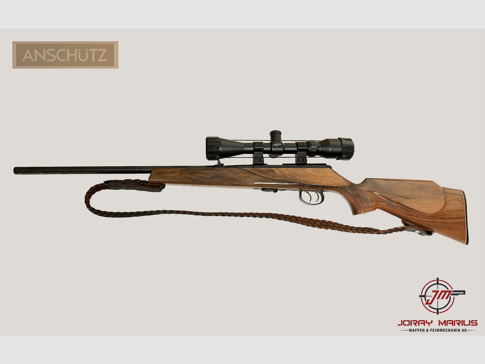 Fucile a otturatore Anschütz .22lr con canna filettata, immagine 2 di 2