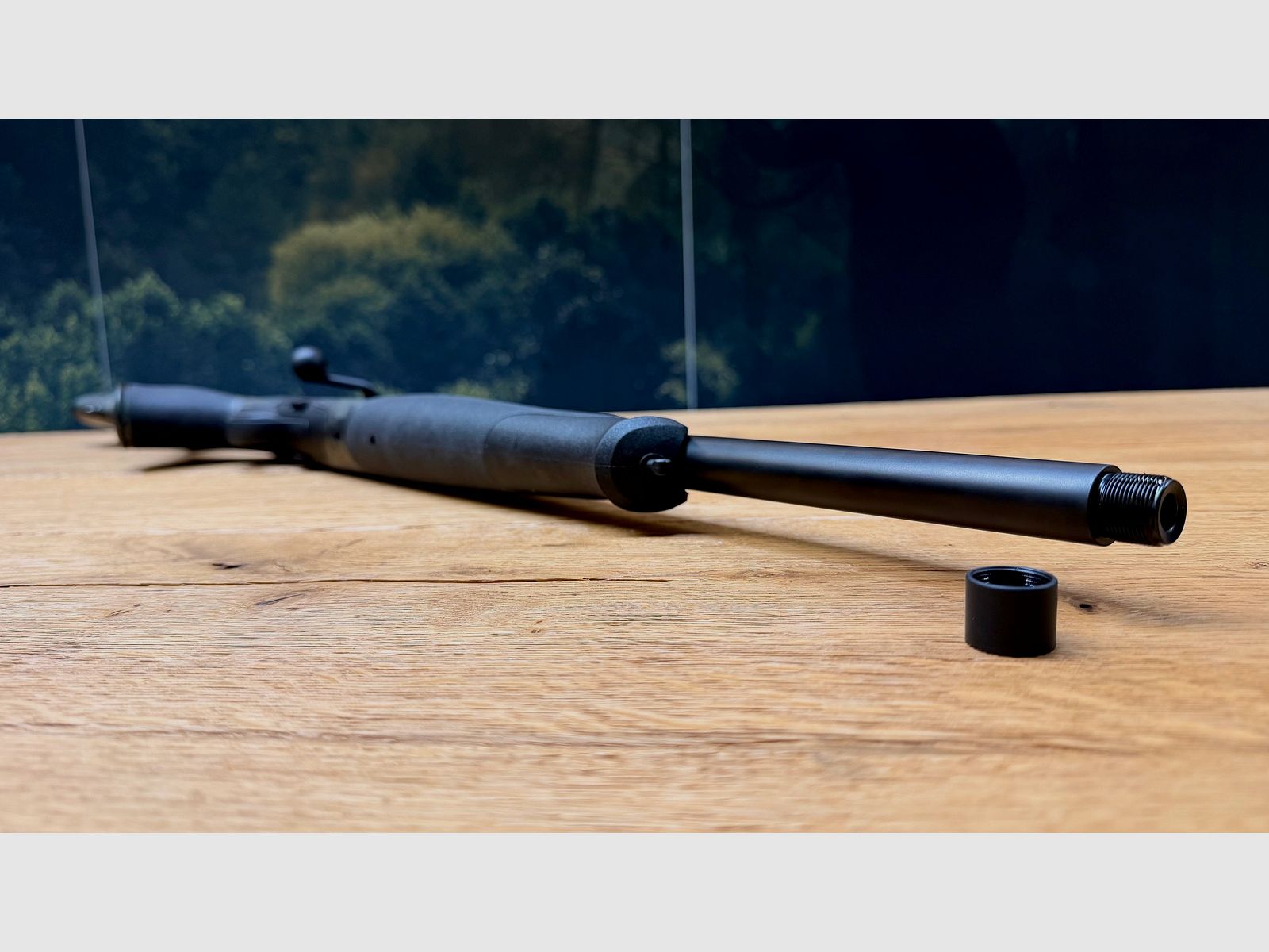 Blaser R8 Ultimate Carbon Huntec Camo Komplettwaffe / Kaliber wählbar / Logo schwarz / Semi Weight
