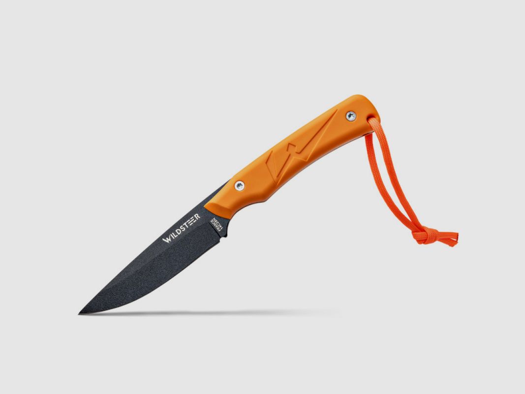 Messer Wildsteer Troll Tactiprene Orange Klinge Epoxy Schwarz, Bild 1 von 4