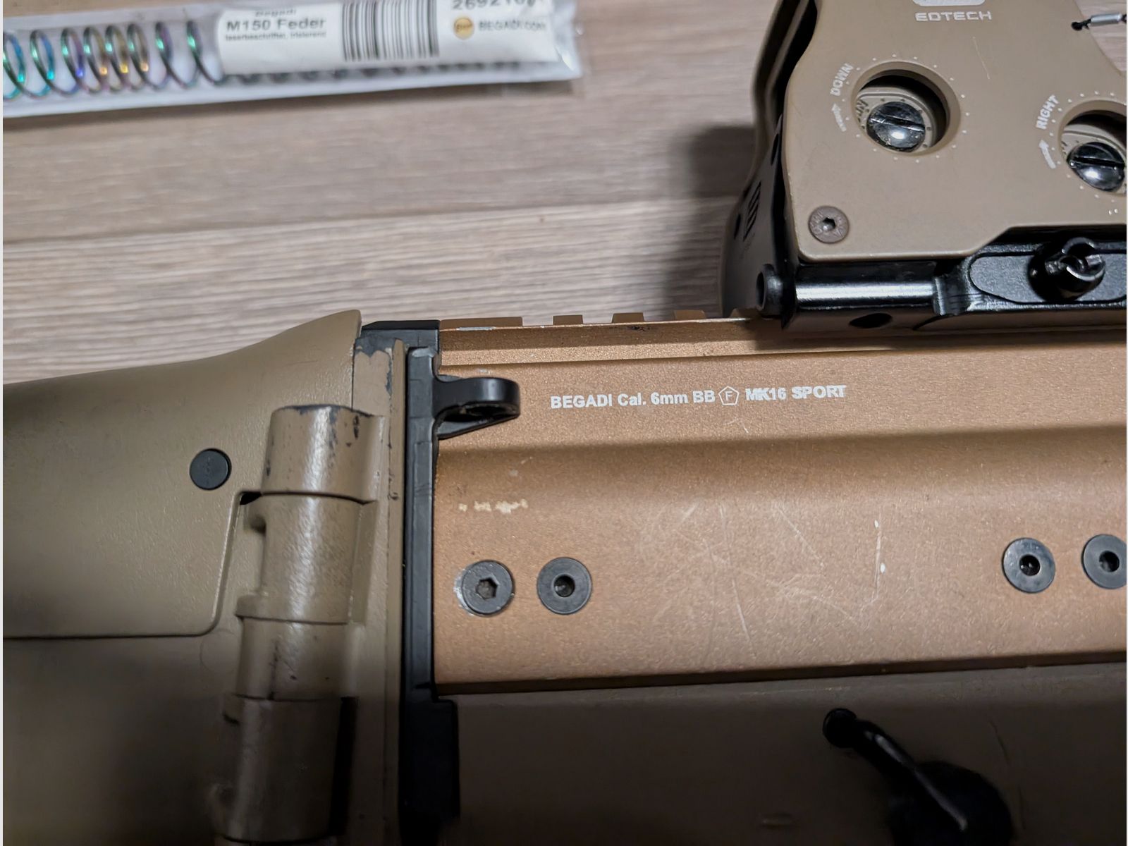 Begadi Scar MK16 Sport Komplettset