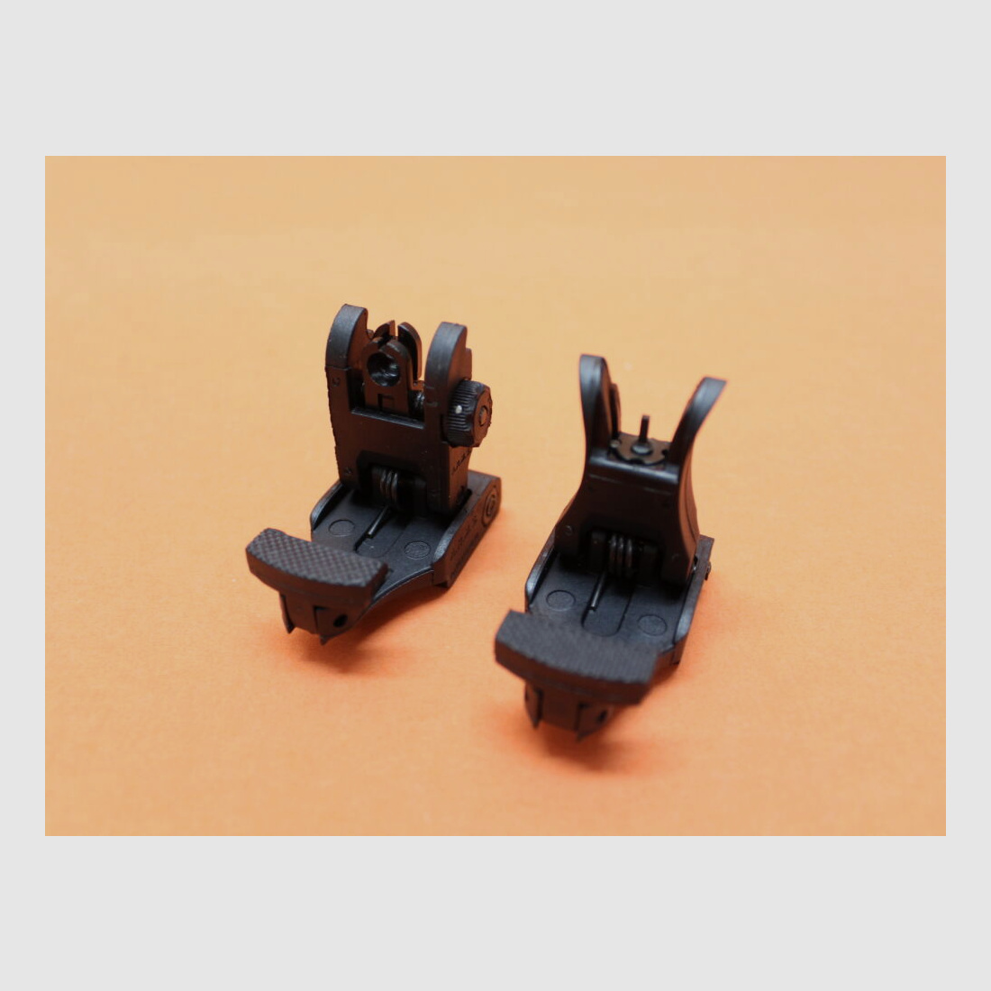 ARMS ARMS® #71L-F Flip-Up Front/ Rear Sight Handguard Mount/ Klappvisierung für Picatinnyprofil AIRSOFT!