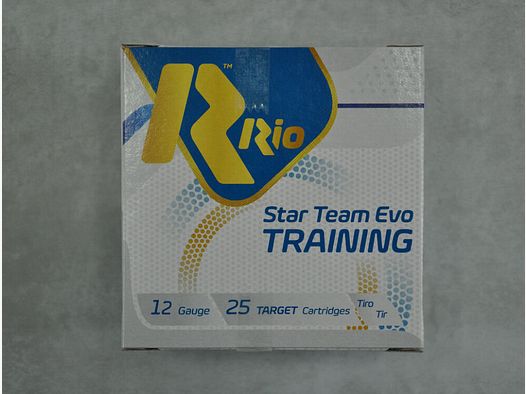 Rio Star Team Evo Training 12/70 Trap 2,4mm 24g Nr. 7,5 *2500 Stück*