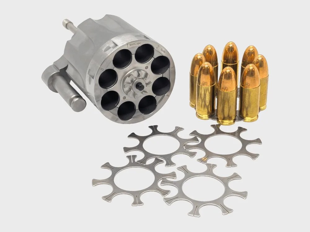 Spohr N643 Standard 5.0 with interchangeable cylinder / 5 inch / .357 Magnum + 9mm Luger / 8 rounds, image 12 of 13