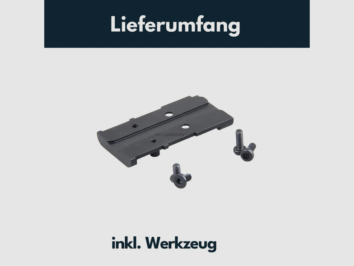 Vector Optics SCFRM-16 Glock MOS Montage für MGT (SHIELD) Footprint