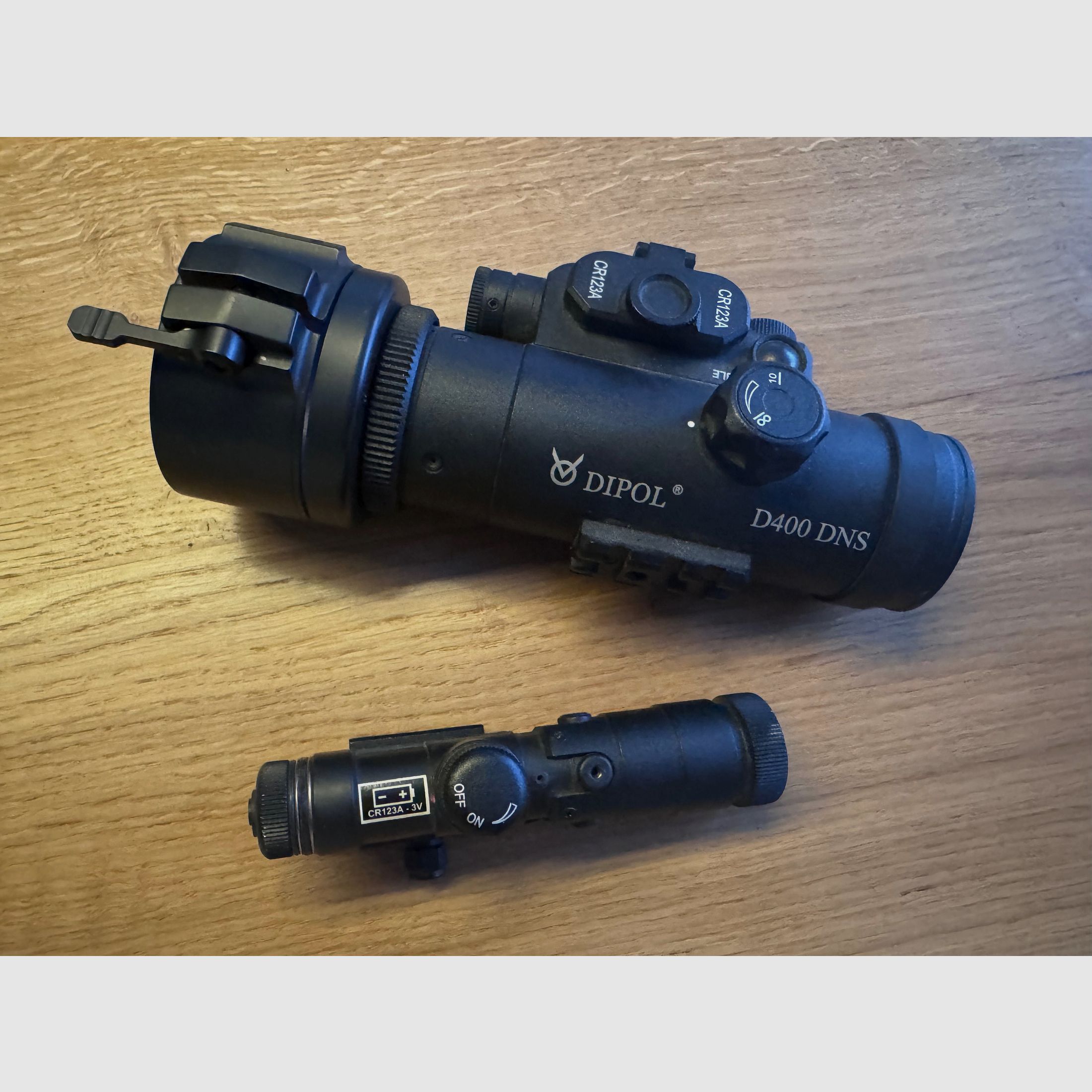 RUSAN D400 DNS digitaal nachtsichttoestel incl. infraroodstraler 940nm